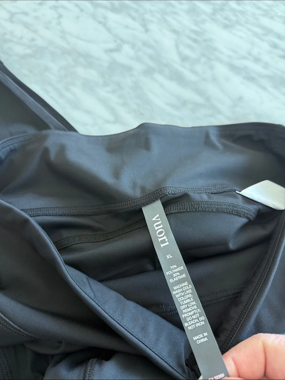 Vuori Stride Legging Black XL NWT High Rise Pocket Leggings Performance Tight‎